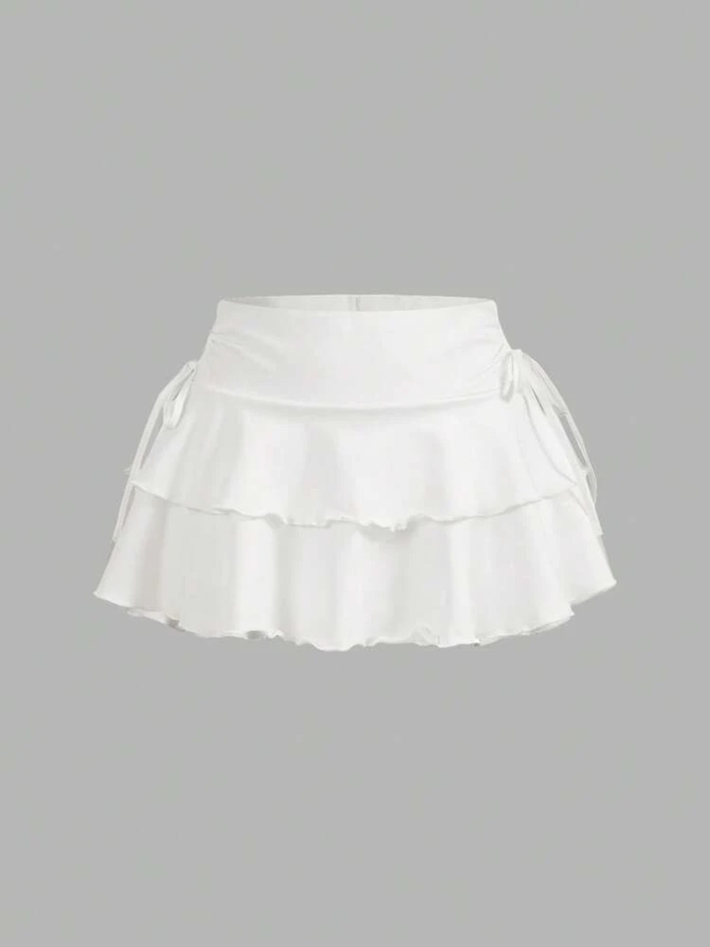 White Mini Skort
